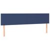 vidaXL Boxspringbett mit Matratze Blau 120x190 cm Stoff