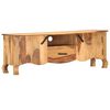 vidaXL TV-Schrank 115x30x42 cm Massivholz