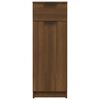 vidaXL Badschrank Braun Eichen-Optik 32x34x90 cm Holzwerkstoff