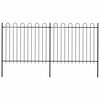 vidaXL Gartenzaun | Stahl | Robust | Modern