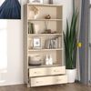vidaXL Highboard HAMAR Massivholz Kiefer Honigbraun