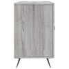 vidaXL Sideboard Grau Sonoma 100x36x60 cm Holzwerkstoff