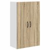 vidaXL Wandschrank LUCCA Sonoma-Eiche 60 x 31 x 100 cm Holzwerkstoff