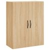 vidaXL Highboard Sonoma-Eiche 69,5x34x180 cm Holzwerkstoff