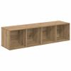 vidaXL TV-Schrankset 4 pcs Braun 37 x 37 x 142,5 cm Holzwerkstoff