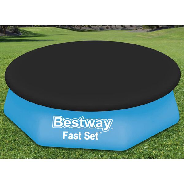 Bestway Flowclear Fast Set Poolabdeckung 240 cm