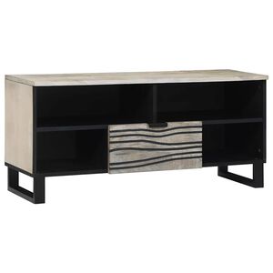 vidaXL TV-Einheiten 105 x 33 x 46 cm Wei&szlig; Holzwerkstoff
