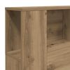 vidaXL Kopfteilschrank Artisan-Eiche 160 x 18,5 x 103,5 cm Holzwerkstoff
