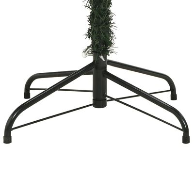 vidaXL Künstlicher Weihnachtsbaum Klappbar mit Zapfen 180 cm
