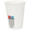 vidaXL Pappbecher mit Deckeln 1000 Stk. 12oz 300ml
