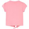 Kinder-T-Shirt Neonrosa 140