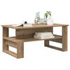 vidaXL Couchtisch Artisan-Eiche 90 x 50 x 40 cm Holzwerkstoff