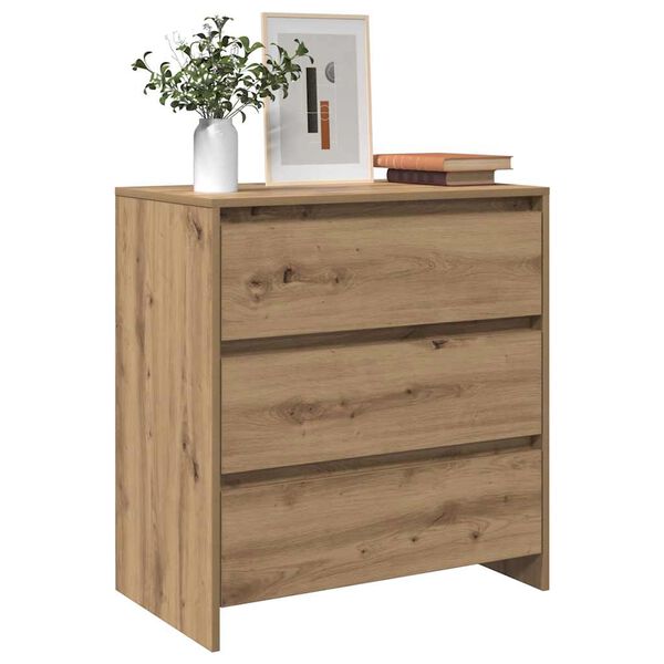 vidaXL Sideboard Artisan-Eiche 70x41x75 cm Holzwerkstoff