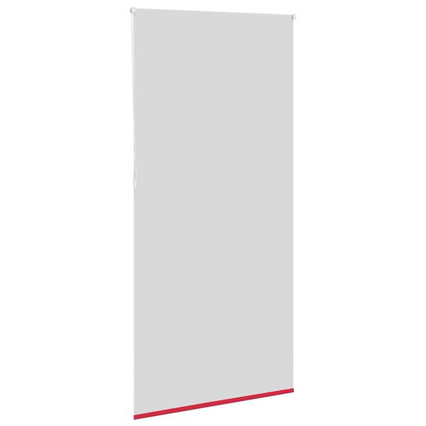 vidaXL Verdunkelungsrollo Rot 90x230 cm Stoffbreite 85,7 cm Polyester