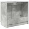 vidaXL Badezimmerschrank Beton Grau 64,5 x 33,5 x 59 cm Holzwerkstoff