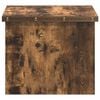 vidaXL Couchtisch Geräucherte Eiche 55 x 54,5 x 45 cm Holzwerkstoff