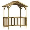 vidaXL Grillpavillon Kiefernholz Impr&auml;gniert 163,5x93x210 cm