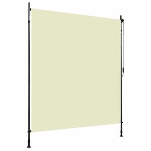 vidaXL Au&szlig;enrollo 200 x 270 cm Creme