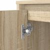 vidaXL Schreibtisch Sonoma-Eiche 120x42x76 cm Holzwerkstoff