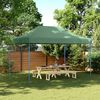 vidaXL Partyzelt Faltbar Pop-Up Gr&uuml;n 410x279x315 cm