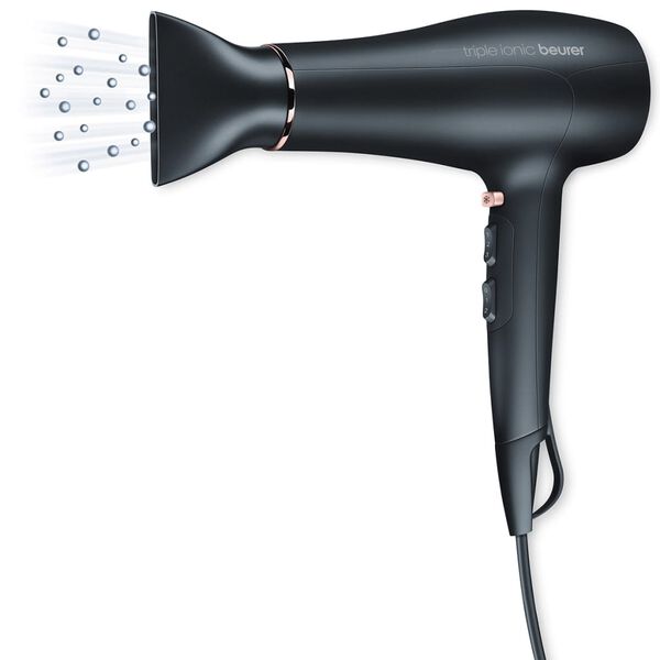 Beurer Haartrockner 2200 W Schwarz HC 50