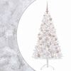 vidaXL K&uuml;nstlicher Weihnachtsbaum mit Weihnachtskugel 210 cm 300 LEDs