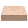 vidaXL Wandregal 100x20x4 cm Massivholz Buche