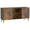 vidaXL TV-Schr&auml;nk Ger&auml;ucherte Eiche 102 x 34,5 x 50 cm Holzwerkstoff