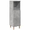 vidaXL Badschrank Betongrau 30x30x100 cm Holzwerkstoff