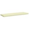 vidaXL 1-teiliges Bankkissen VUGHT 100 % Polyester Creme