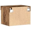 vidaXL TV-Schrankset mit LED Altholz 40 x 30 x 30 cm Holzwerkstoff