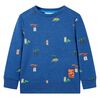 Kinder-Sweatshirt Dunkelblau Melange 116