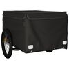 vidaXL Fahrradanh&auml;nger Schwarz 45 kg Eisen