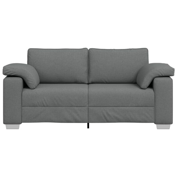 vidaXL Sofa Dunkelgrau 180 x 77 x 82 cm Stoff