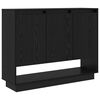 vidaXL Sideboard Schwarz Eichen-Optik 97 x 29 x 75 cm Holzwerkstoff