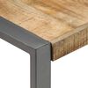 vidaXL Couchtisch 120x120x40 cm Raues Mangoholz
