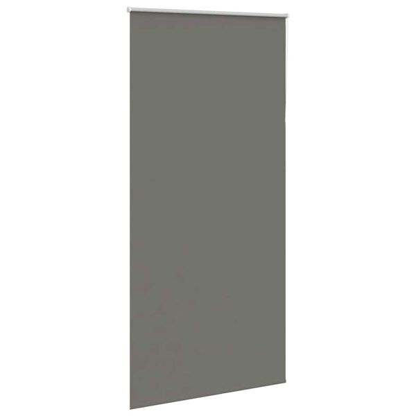 vidaXL Verdunkelungsrollo Grau 110x230cm Stoffbreite 105,7cm Polyester
