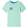 vidaXL Kinder-Kurzarmshirt Hellgr&uuml;n 92