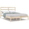 vidaXL Massivholzbett 120x190 cm