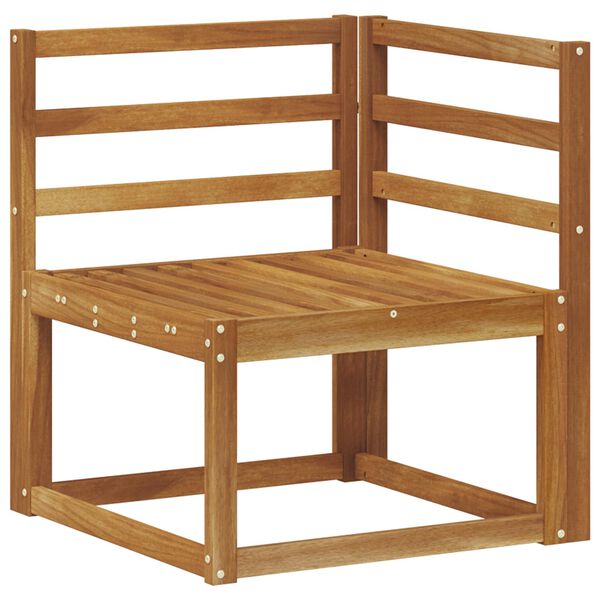 vidaXL Outdoor-Sofagarnitur 6 pcs Natur Massivholz Akazie