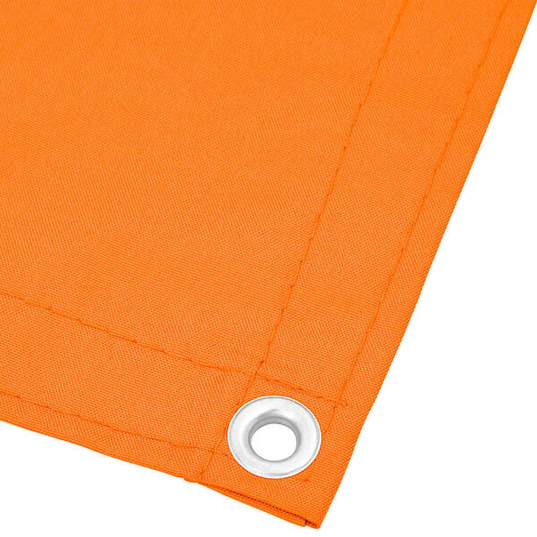 vidaXL Balkon-Sichtschutz Orange 90x700 cm 100% Polyester-Oxford