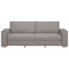 vidaXL 3-Sitzer-Sofa Taupe 180 cm Stoff