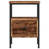 vidaXL Nachttische 2 Stk. Altholz-Optik 34x36x50 cm Holzwerkstoff