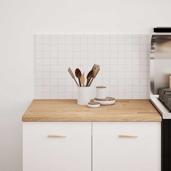 vidaXL K&uuml;chenarbeitsplatte 80x63,5x2,7 cm Massivholz Eiche Rechteckig