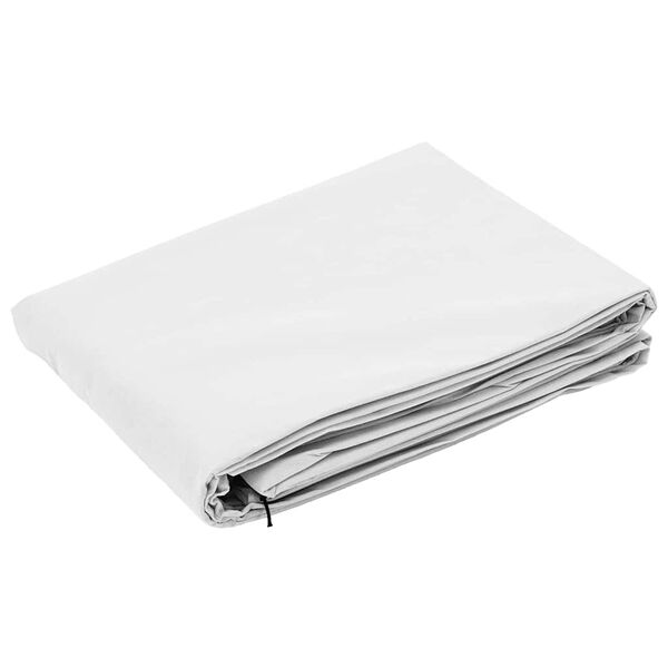 vidaXL Winterschutz fur Pflanzen 3 pcs Wei&szlig; 3 x 3,93 m Vliesstoff