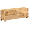 vidaXL TV-Schrank Massivholz Mango 110x30x40 cm