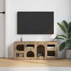 vidaXL TV-Schr&auml;nk Artisan-Eiche 100 x 35 x 40 cm Holzwerkstoff