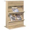 vidaXL Magazinregal Sonoma-Eiche 70 x 41 x 96 cm Holzwerkstoff