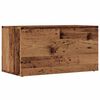 vidaXL Aufbewahrungstruhe Altholz-Optik 69,5x34x36 cm Holzwerkstoff
