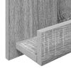 vidaXL Magazinregal Graues Sonoma 43 x 11 x 102 cm Holzwerkstoff